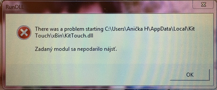 Toto okno sa mi otvorilo po spusteni PC