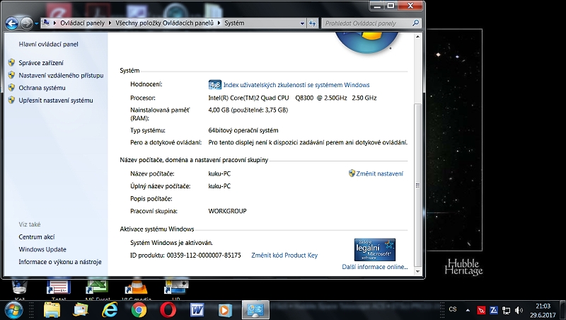 Windows 7 - problém s aktivací 29.6.2017.jpg