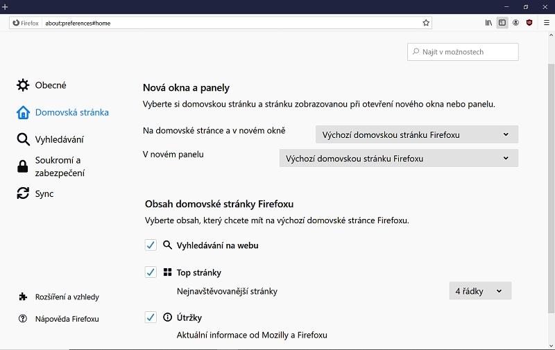 Firefox 73.0.1 (64 bitů)  - nastavení domovské stránky.jpg