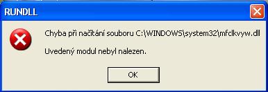 Dobry den pošlu vám loga z rundll. Který nemohl nalezt,je to vír? Myslím že ano je to... poradte mi.děkujeme