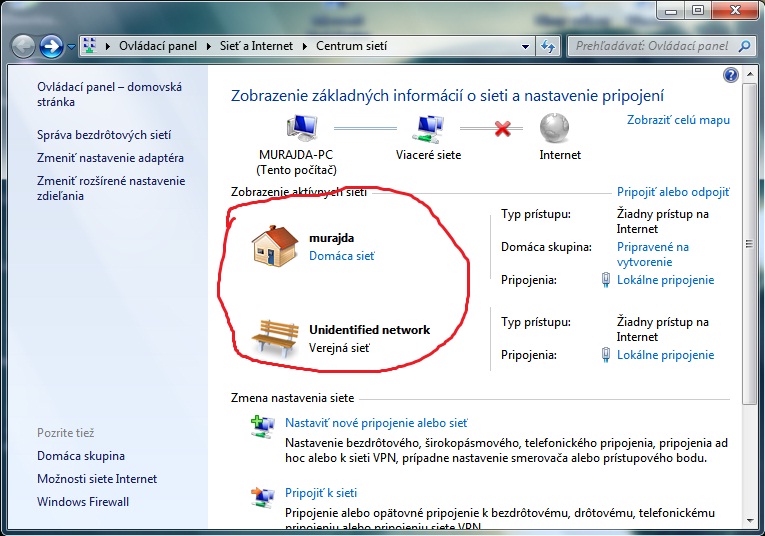 foto centrumu sieti