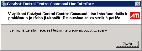 catalyst error