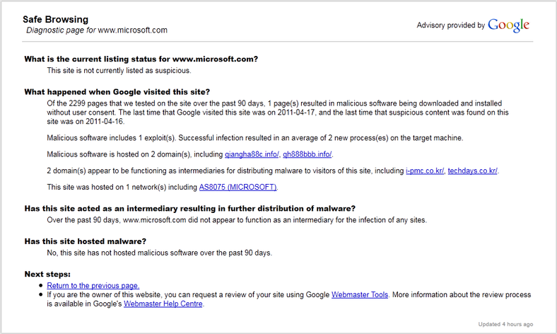 Google diagnostic Microsoft.png