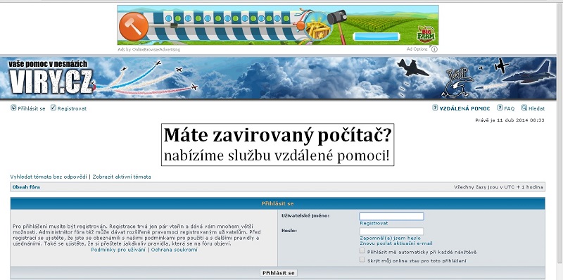nechtěná reklama v google chrome
